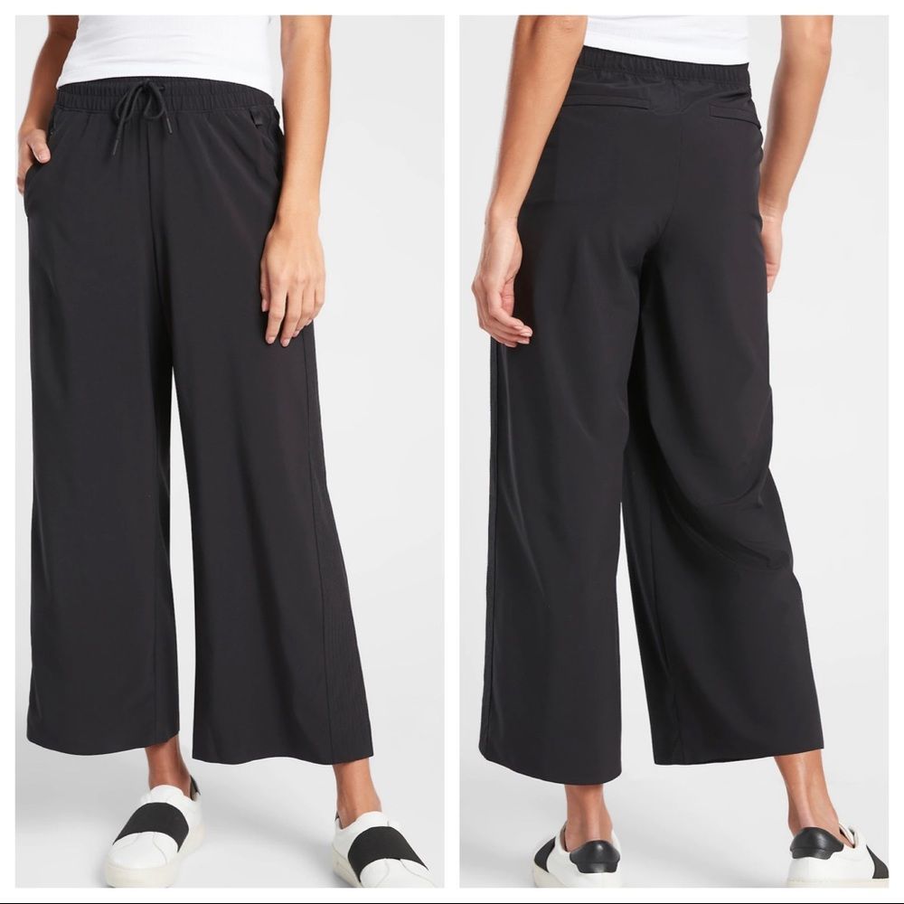 ATHLETA Avenue Wide Leg Crop Pant